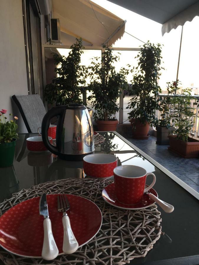 Athens Penthouse Cosy Apartment Exteriör bild